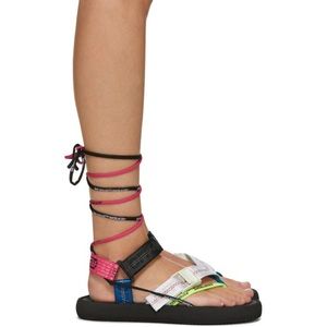 Off-white strap sandals